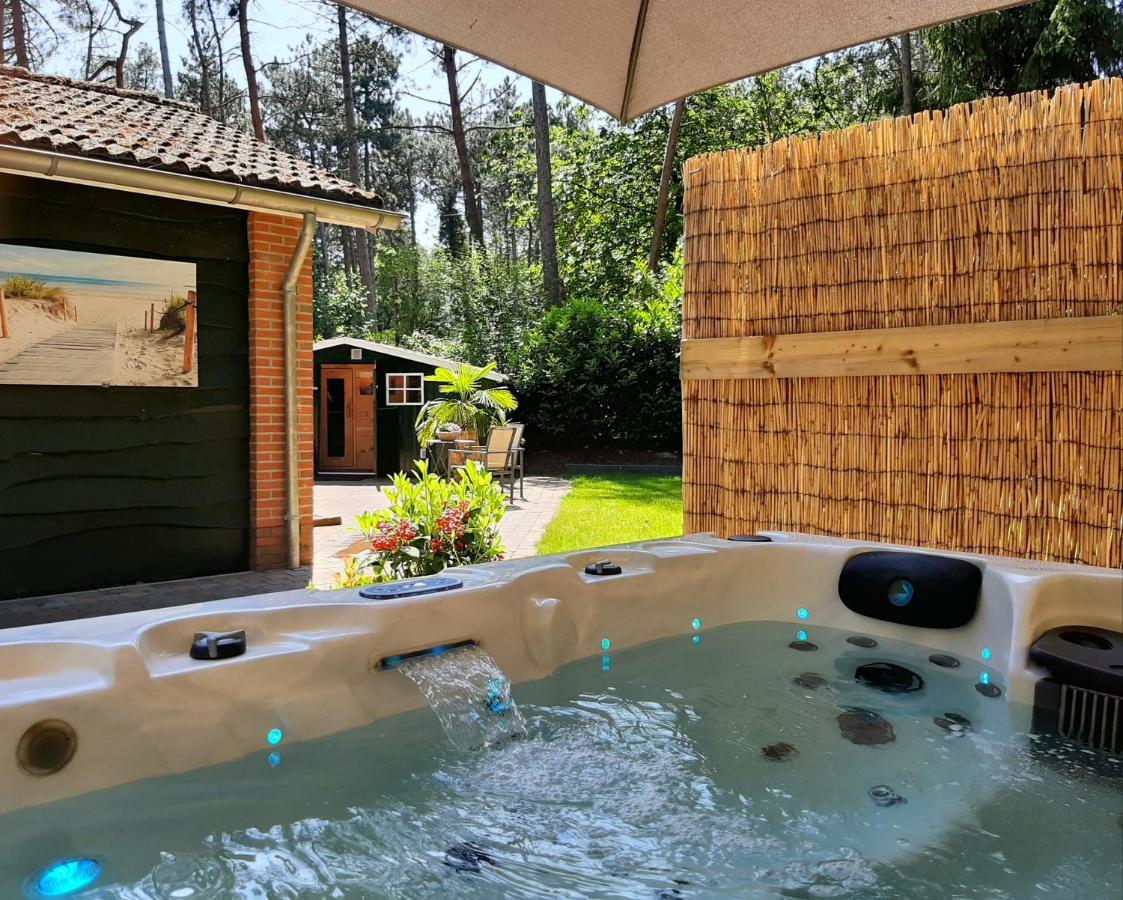 Villa Secret Wellness Boszicht Holten Esterno foto