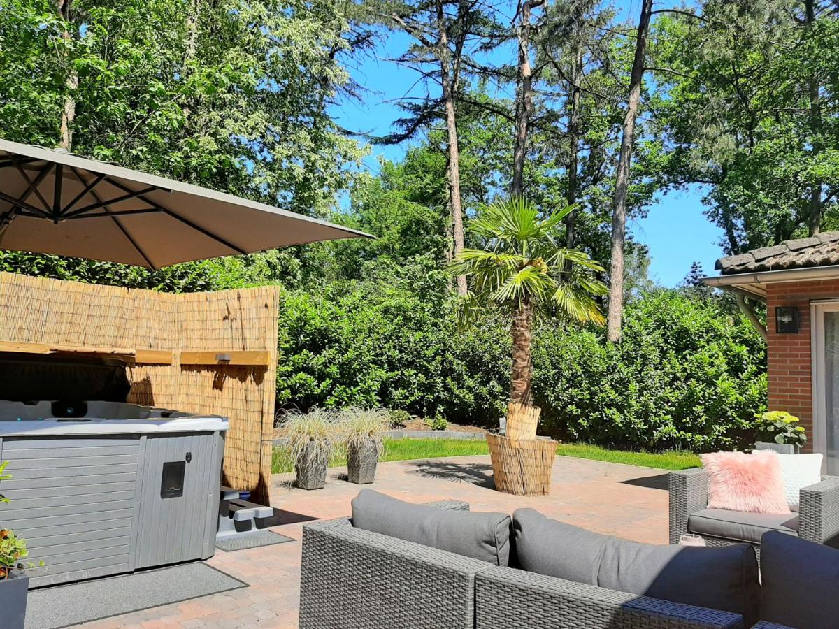 Villa Secret Wellness Boszicht Holten Esterno foto