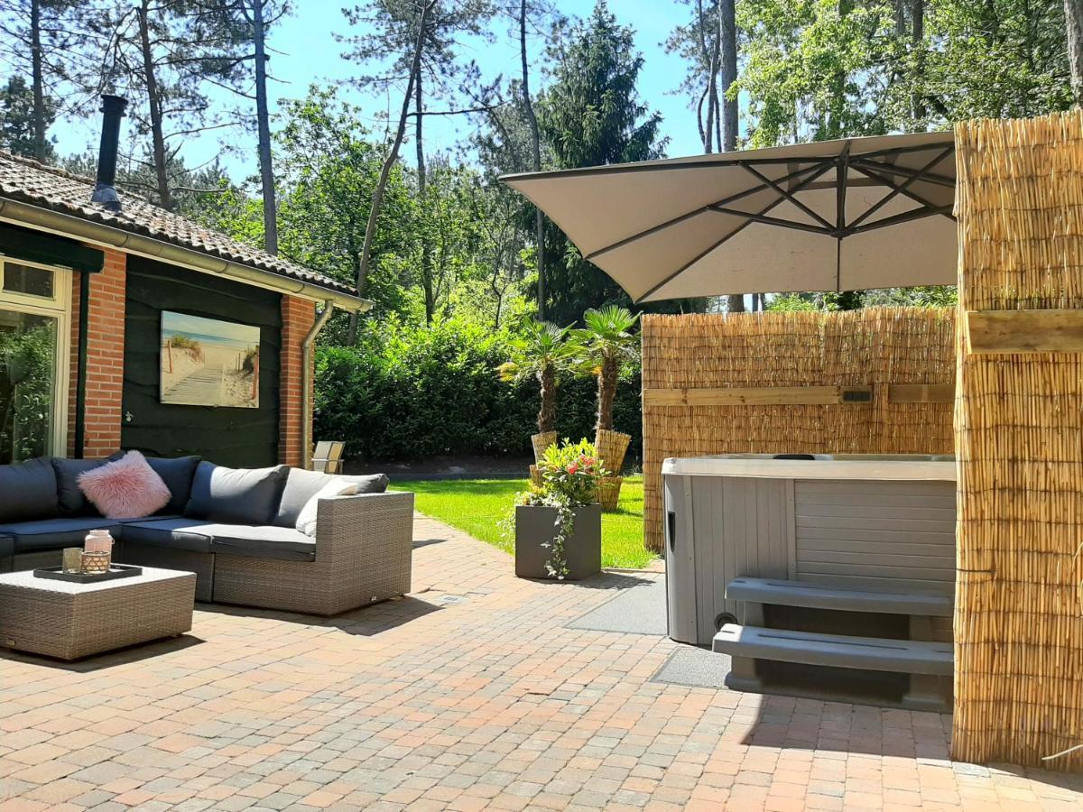 Villa Secret Wellness Boszicht Holten Esterno foto