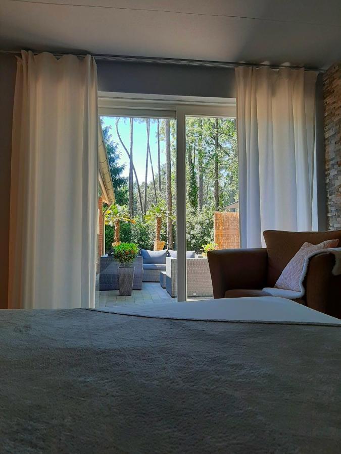 Villa Secret Wellness Boszicht Holten Esterno foto