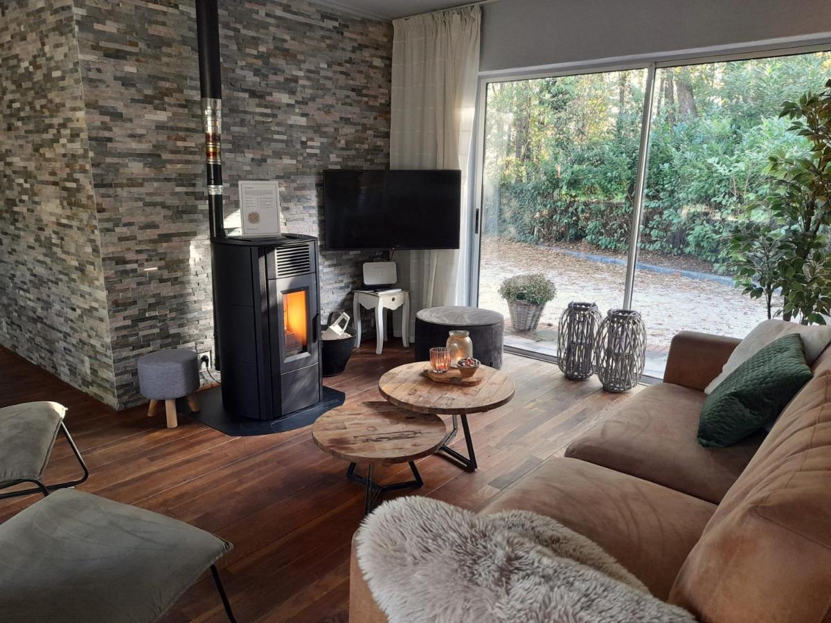 Villa Secret Wellness Boszicht Holten Esterno foto